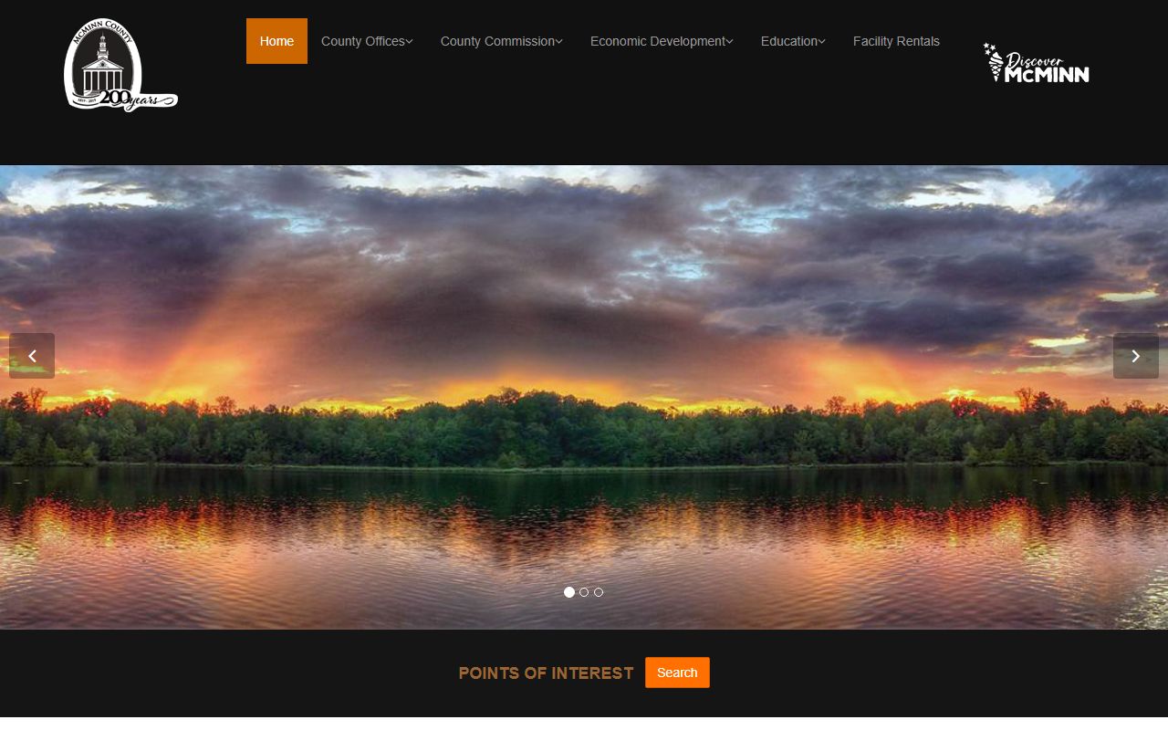 McMinn County civil court records clerk and county government