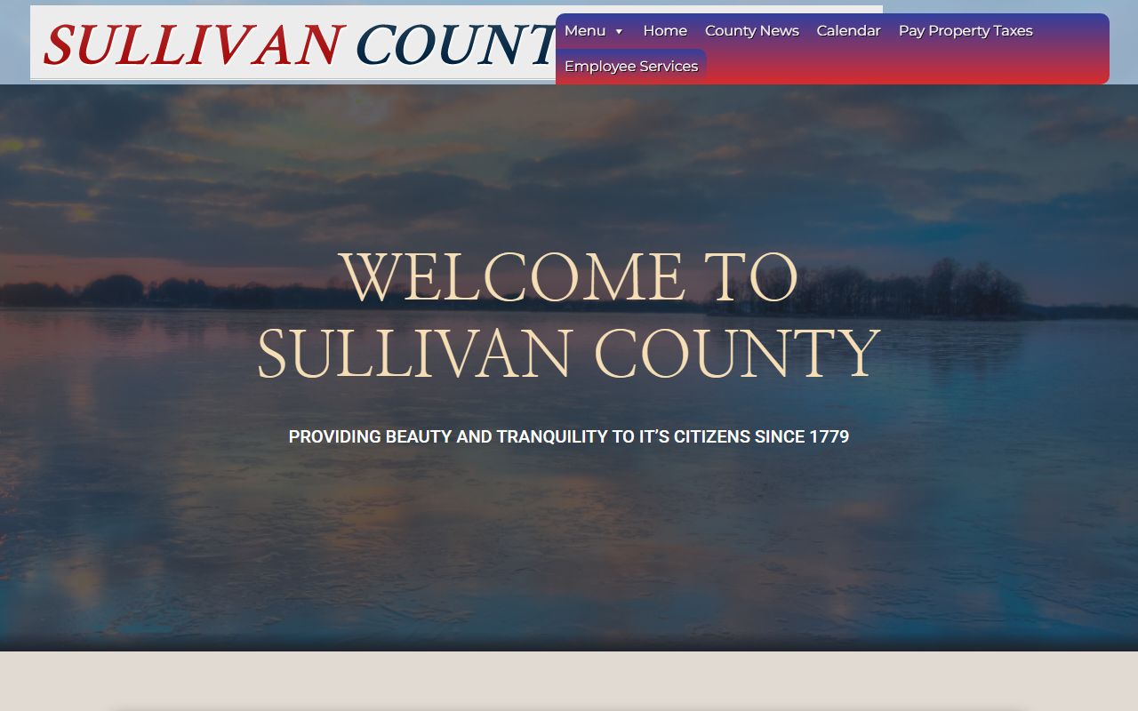 Sullivan County civil court records clerk and county government